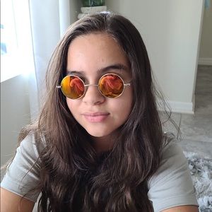 Sunglasses Sunglasses Women Luxury square clear2 tone lens New Vintage Fashion